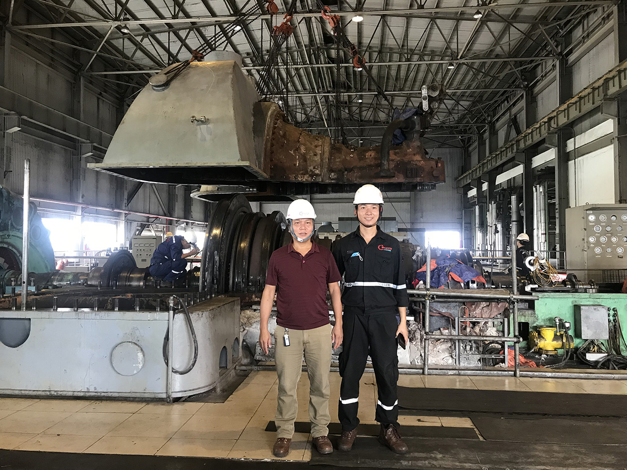 Maintenance , overhaul turbine, generator and auxiliary equipment Unit 2