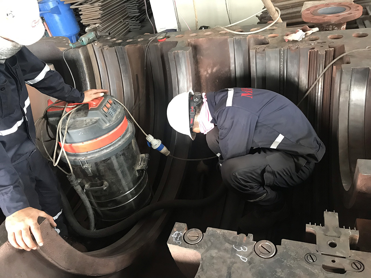 Maintenance, repair of steam turbine U30401A